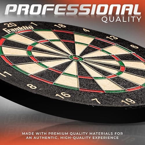Franklin Sports Professional Dartboard - 18" Regulation Size thumbnail 4
