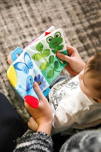 Baby Einstein Curious Explorers Teether Book Take-Along Toy, Ages Newborn +, Multicolored thumbnail 8