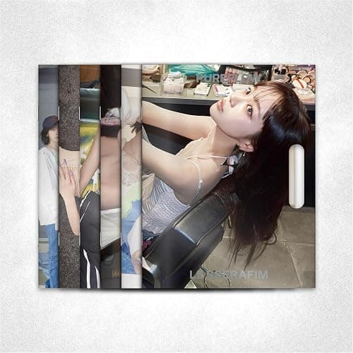 LE SSERAFIM 2nd Studio Album [PUREFLOW] pt.1 'BoomPala' Compact Version (Yunjin INNOCENT GREEN) - Image 1
