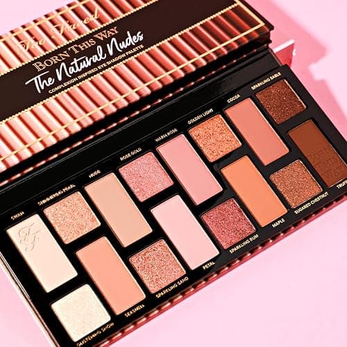Too Faced Born This Way The Natural Nudes Eye Shadow Palette | High Pigment + Shimmer, 0.42 Ounce thumbnail 4