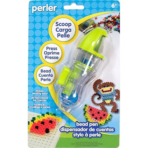 Perler Beads Pen Bead Dispenser Kid's Crafts, 1 pc, Lime Green - Image 1