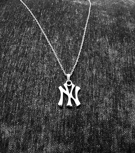 Uplift Us Marketplace 18K Gold Plated - Silver New York Necklace Stainless Steel Pendant Necklace Link Chain NY Pendant High Polished Finish Gift Idea thumbnail 4