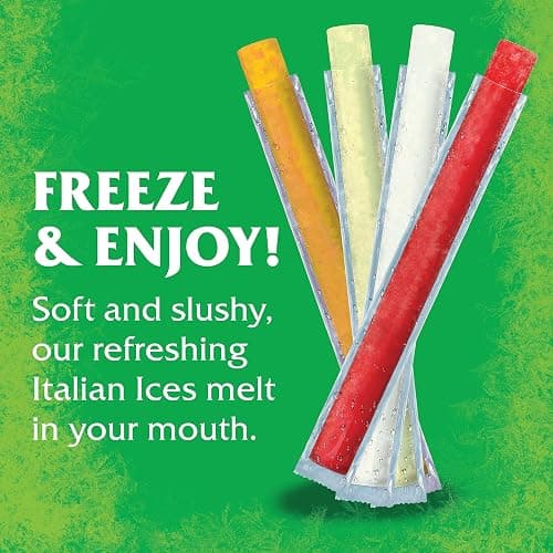 Wyler's Authentic Italian Ice Fat Free Freezer Bars Original Flavors 2oz bars, 96 count (Pack of 2) thumbnail 5