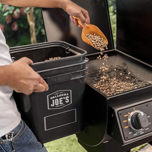 Oklahoma Joe's 5159038W01 Pellet Bucket Kit, Black thumbnail 2