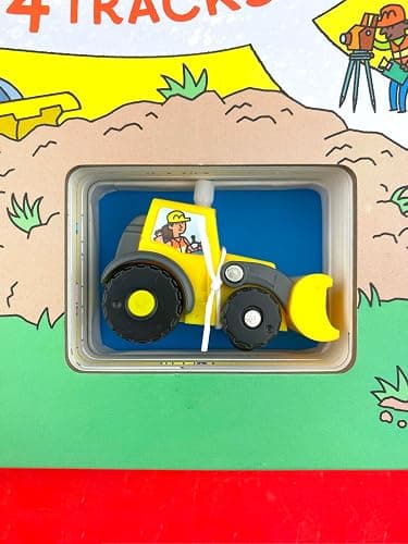Wind-up Digger: A Toy and Book Gift Featuring a Hands-On Exploration Of Diggers And Construction Sites thumbnail 4