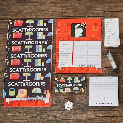 Scattergories Classic Game, Party Game for Adults and Teens Ages 13 and Up, Board Game for 2+ Players (English & French) thumbnail 2