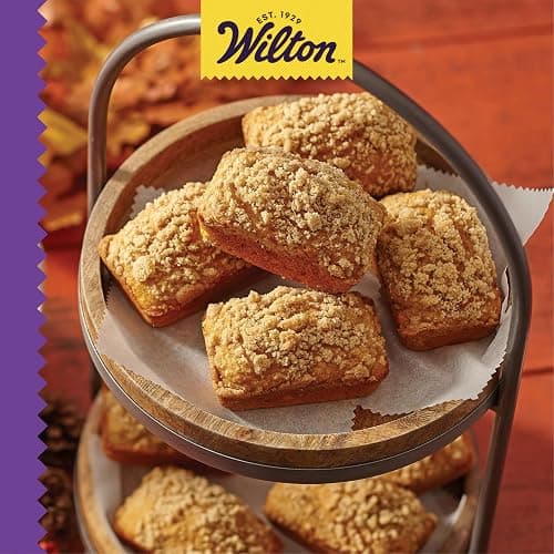 Wilton Gold Non-Stick Bakeware Mini Loaf - Baking Pan for Mini Banana Breads, Cakes & More - Made Without PFAS - Offers Even Heat Distribution & Hassle-Free Cleaning - 15 x 10 x 1.6 Inch, 8 Cavity thumbnail 5