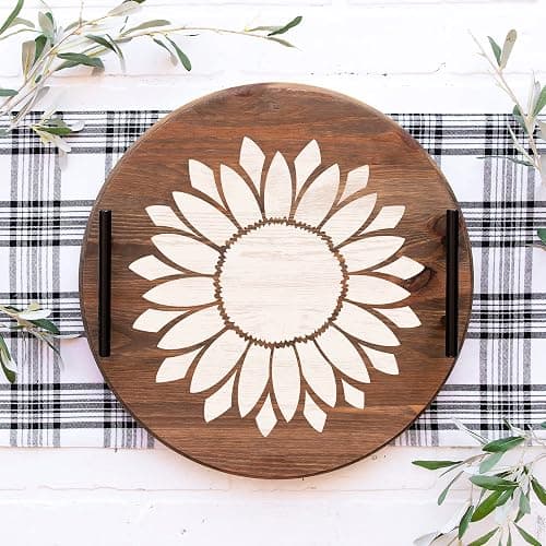 Sunflower Stencil - Sunflower Nature Stencil for Painting, Small thumbnail 4