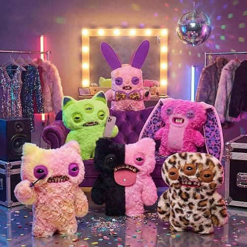 Fuggler Baddies Fuggs 9 Inch (Rabid Rabbit) by ZURU | Funny Ugly Monster with signature teeth; soft & huggable collectible plush; for fans & collectors; gift for tweens & teens thumbnail 5