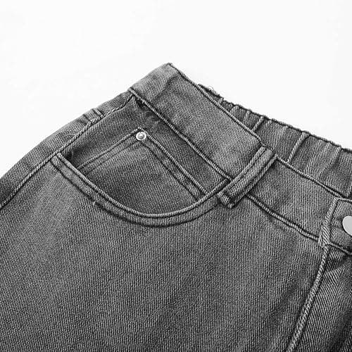 SKFLABOOF Schlaghose Damen Jeans Low Waist Flared Jeans Vintage Streetwear Bootcut Jeans Damen Hippie Jeans Western Jeans Damen Country Baggy Jeans Stretch Skinny Jeanshose Boyfriend Jeans thumbnail 6