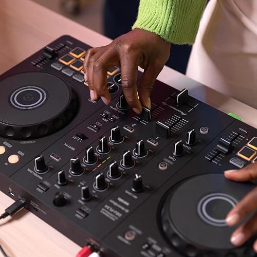 Pioneer DJ DDJ-FLX4 2-deck Rekordbox and Serato DJ Controller - Graphite thumbnail 16