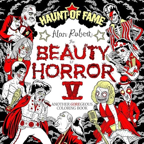 The Beauty of Horror 5: Haunt of Fame Coloring Book - Image 1