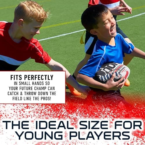 Franklin Sports NFL Team Mini Footballs - Youth 8.5" Official NFL Licensed Football + Air Pump Set thumbnail 6