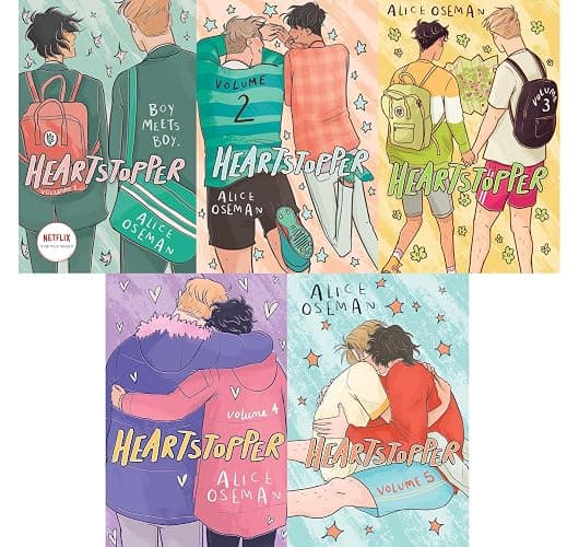 Heartstopper Series (Volumes 1-5) Books Collection Set By Alice Oseman thumbnail 2