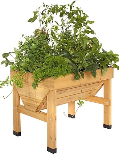 VegTrug 1m Small Wood Cedar