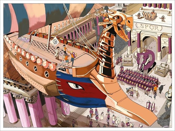 Puffin The Mark of Athena The Graphic Novel (Heroes of Olympus Book 3) (Heroes of Olympus Graphic Novels). thumbnail 2