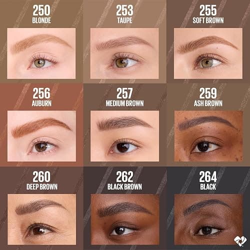Maybelline Express Brow Ultra Slim Eyebrow Makeup, Brow Pencil with Precision Tip and Spoolie for Defined Eyebrows, Deep Brown, 1 Count thumbnail 6