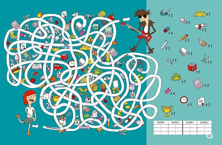 1001 Fun Things to Find: The Ultimate Seek-and-Find Activity Book: Time Yourself, Challenge Your Friends, Train Your Brain (Happy Fox Books) 25 Hidden Object Puzzles for Kids Age 6-10 thumbnail 5