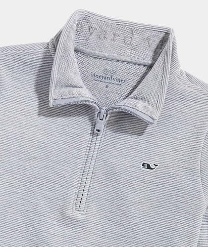 Vineyard Vines Kids Saltwater Quarter Zip (Toddler/Little Kids/Big Kids) thumbnail 3