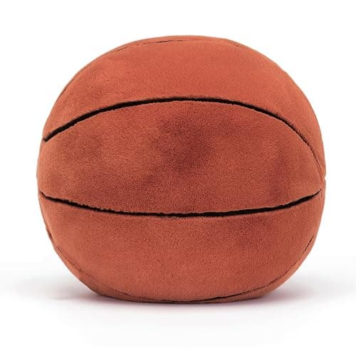 Jellycat Amuseables Basketball Stuffed Toy, 12.5 inches - Basketball Plush Gift for Sports Fans - Basketball thumbnail 3