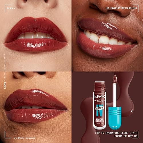 NYX Lip Stain - Mocha Me Wet thumbnail 4