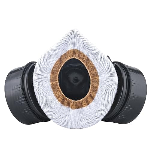 Leeko Anti-dust Spray Chemical Gas Dual Cartridge Respirator Paint Filter Mask with Activated Carbon Box thumbnail 3