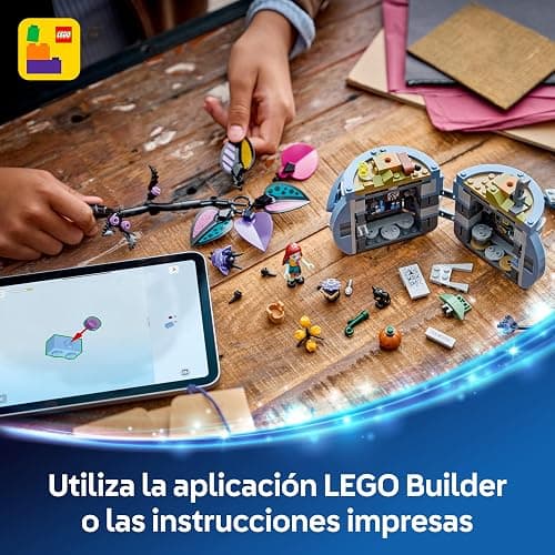 LEGO | Disney Maceta de Sally - Decoración del Dormitorio con 2 Flores Artificiales, Mini Muñeca y Gato Negro de Juguete - Regalo para Niñas de 9+ Años y Fans de Pesadilla Antes de Navidad - 43288 thumbnail 6