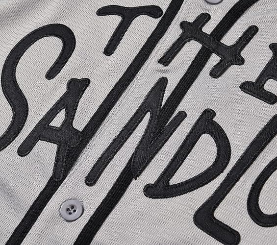 Men's The Sandlot Baseball Jersey #30 Stitched The Sandlot Benny The Jet Rodriguez Movie Baseball Jersey thumbnail 4