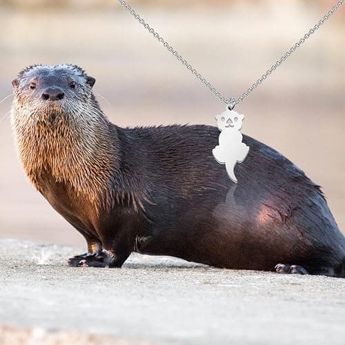 WSNANG Otter Pendant Jewelry - Sea Otter Gifts for Lovers & Family thumbnail 7