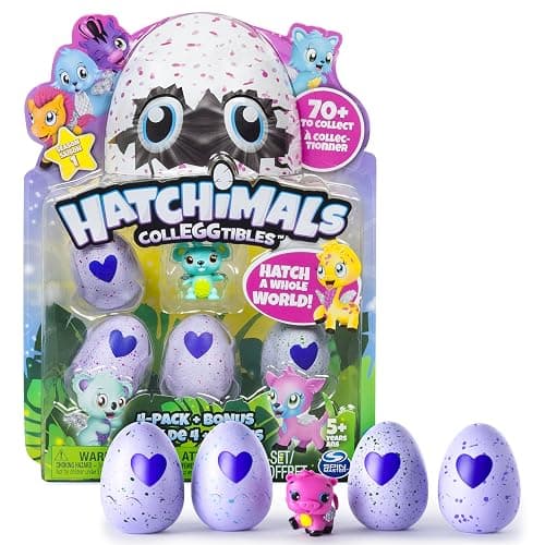 Hatchimals - CollEGGtibles - 4-Pack + Bonus (Styles & Colors May Vary) by Spin Master thumbnail 4