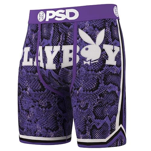 PSD Men's Playboy Bunny Boxer Briefs, Breathable Men's Underwear, Moisture-Wicking Fabric - Image 1
