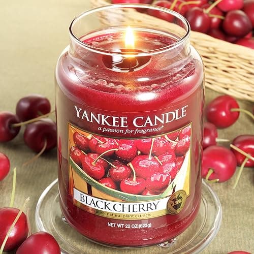 Yankee Candle Scented Candle | Black Cherry Large Jar | Long Burning Candles: up to 150 Hours | Perfect Gifts for Women thumbnail 9