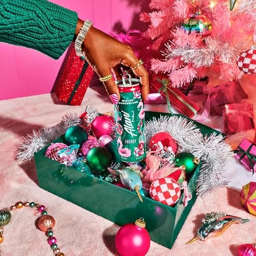 Alani Nu WINTER WONDERLAND Sugar Free, Low Calorie Energy Drinks, 200mg Caffeine, Biotin B Vitamins, Zero Sugar, 10 Calories, 12 Fl Oz Cans, 24 Pack thumbnail 5