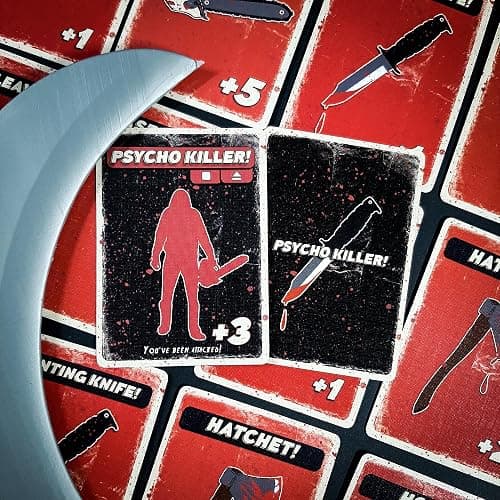 Escape Tabletop Games: Psycho Killer: Third Edition - The Card Game, Can You Survive? Fast-Paced Party Game, Ages 16+, 2-6 Players, Amazon Exclusive thumbnail 5