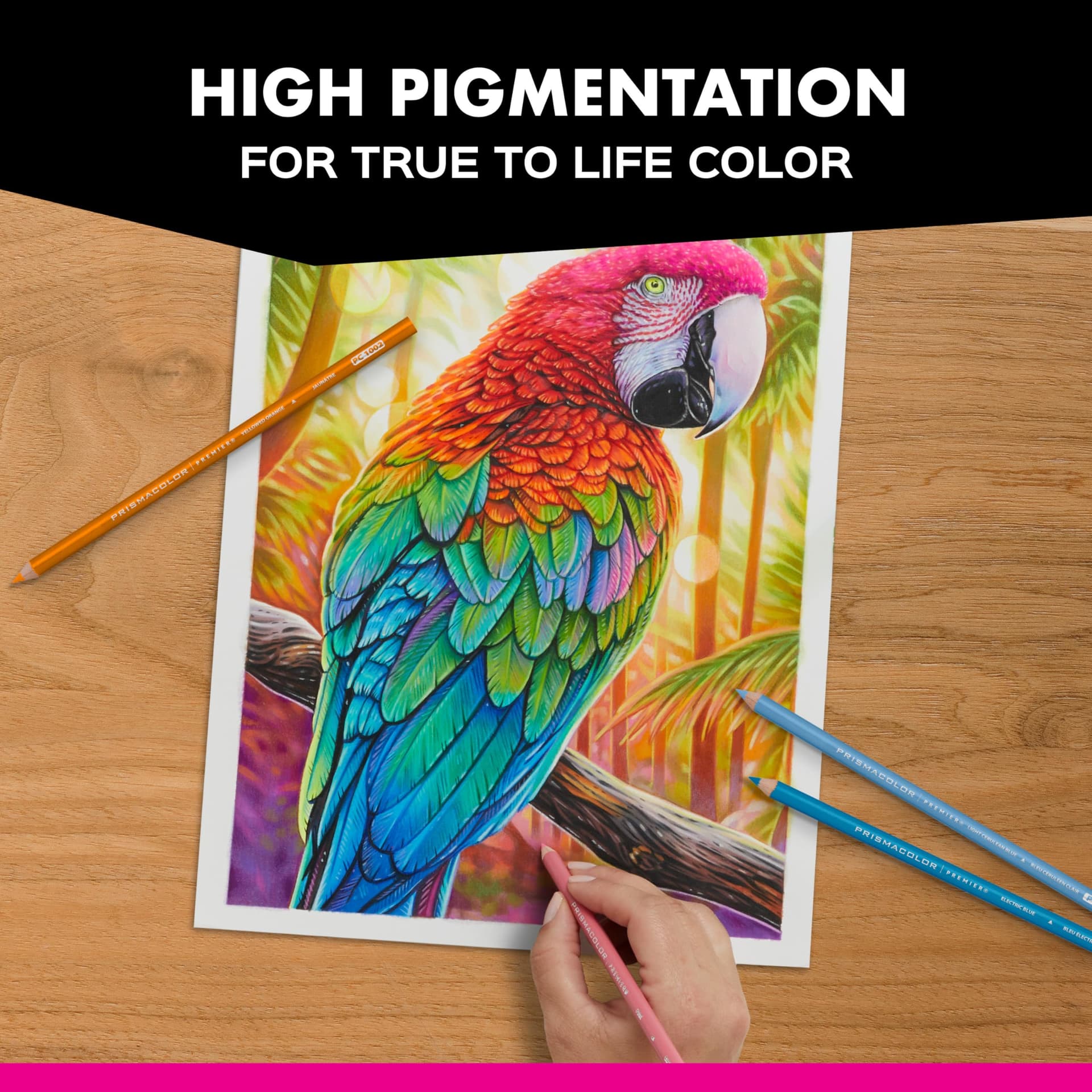 Prismacolor 3599TN Premier Pencils Set 72 Coloured Pencils thumbnail 6