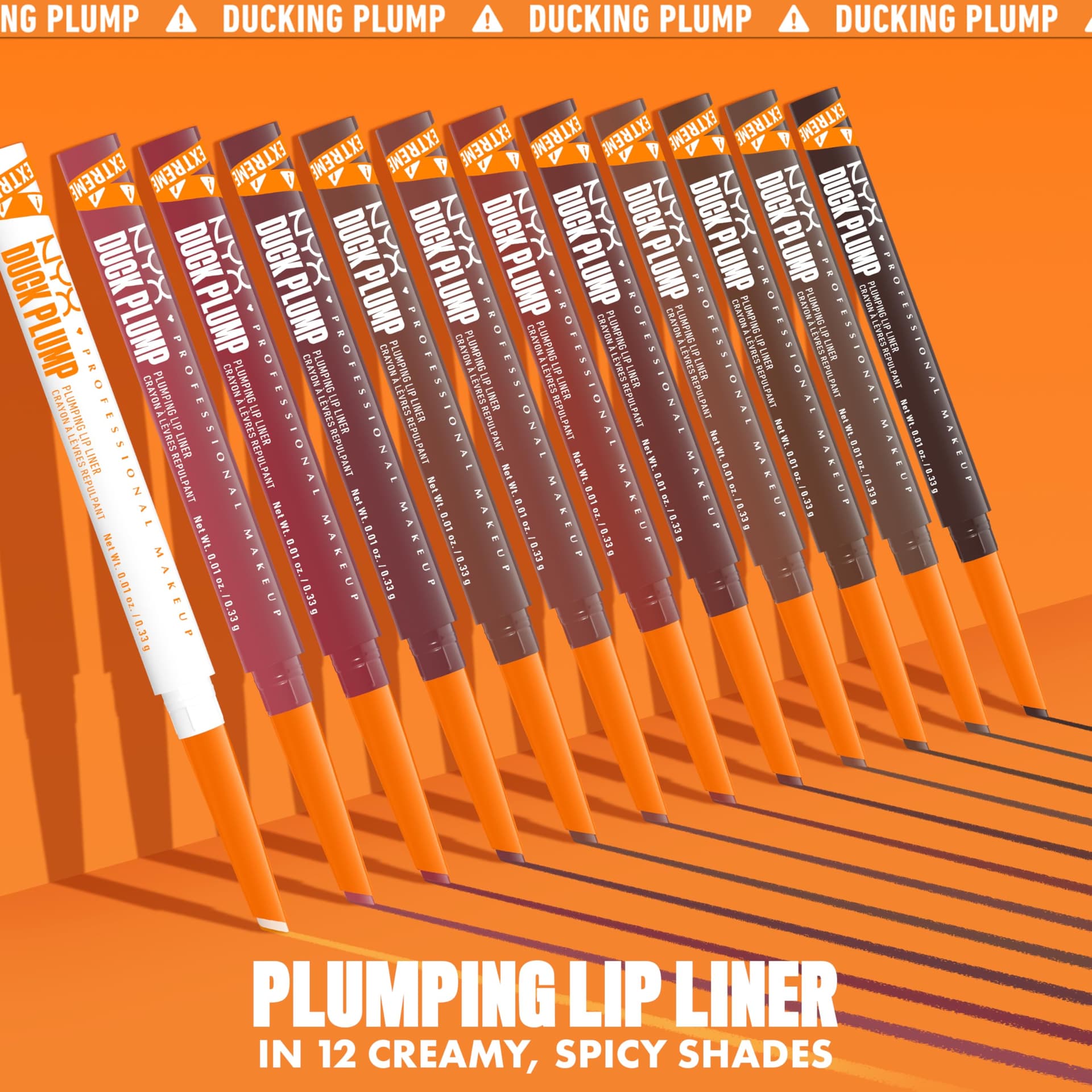 NYX Professional Makeup Duck Plump Liner Tono Beige Boost (beige), 0.33gr - Delineador de labios voluminizador que dura hasta 16H, infusionado con jengibre picante y pimiento, fórmula vegana thumbnail 2