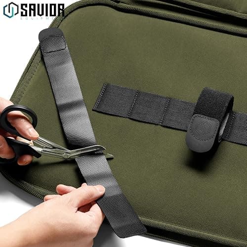 Savior Equipment Specialist Single Long Gun Bag Tactical Padded Soft Case w/Padded Handle Carrier, Adjustable Sling, Dual Lockable Zipper thumbnail 5