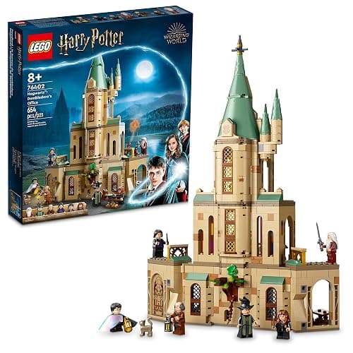 LEGO Harry Potter Hogwarts: Dumbledore’s Office 76402 Castle Toy, Set with Sorting Hat, Sword of Gryffindor and 6 Minifigures, for Kids Aged 8 Plus - Image 1