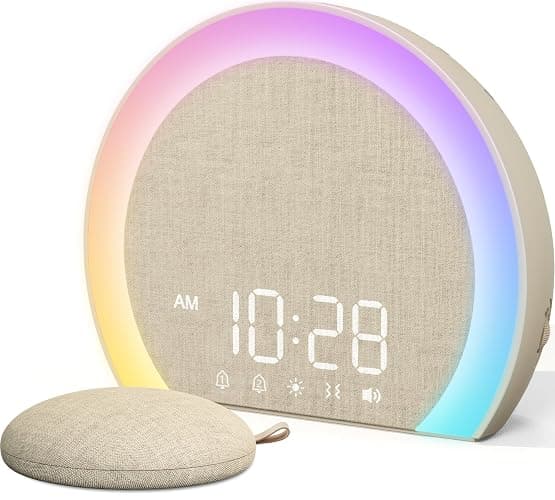 heavy sleeper alarm, clock with bed shaker ￼ - Image 1