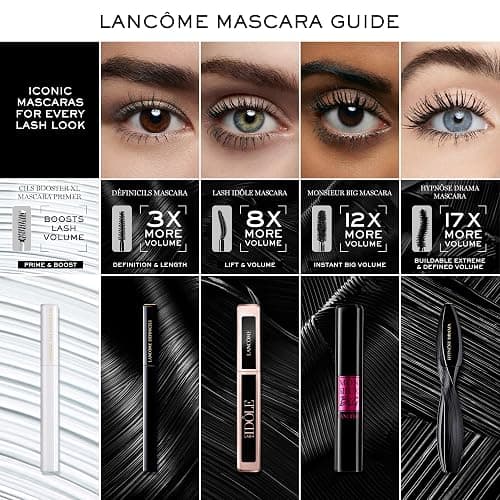 Lancôme Hypnôse Drama Extreme Volumizing Waterproof Mascara - Up to 17x More Volume - Up to 48 HR Wear- Lengthening & Volumizing - Dramatic Lash Look - Ultra Black - Suitable for Sensitive Eyes thumbnail 7