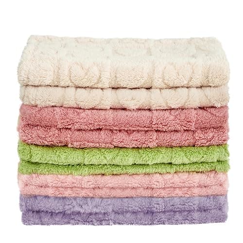 Yurhap Heart Baby Blanket, Love Plush Fleece Baby Blankets for Girls Boys | Soft Sherpa Baby Girl Blanket for Infant Toddler Newborn Gift, Fluffy Baby Essentials, For Crib Stroller, 30"x40", Light Pink thumbnail 6