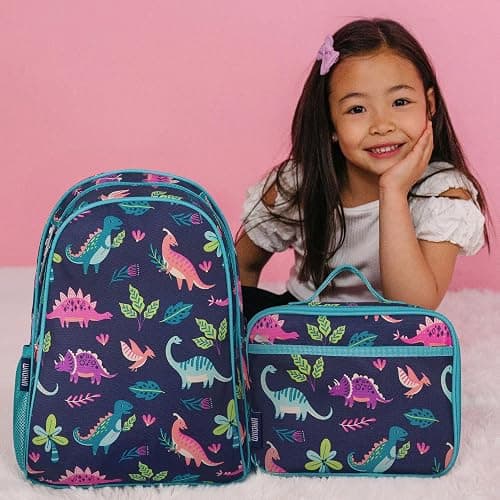 Wildkin Kids 15-inch Elementary School Backpack – Durable Padded Bag with Adjustable Straps for School, Travel & Everyday Use, Multiple Pockets, Boys & Girls Ages 5–10 – Dino Pals thumbnail 6