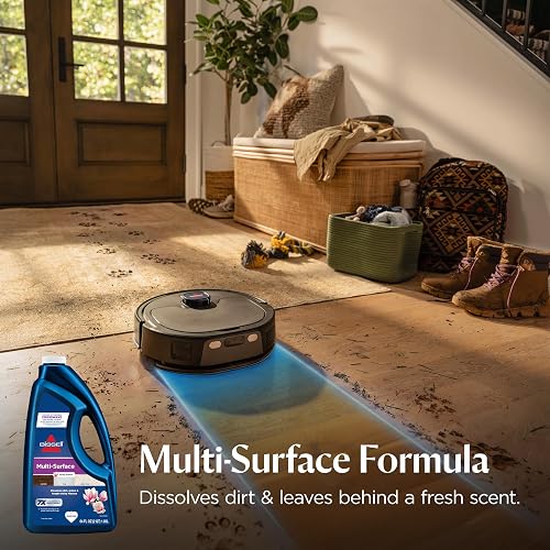 Bissell FlexClean FurForce Robot Vacuum & Mop with No Tangle Pet Brush Roll, LiDAR Navigation & Liftable Pad for Pet Hair Removal on Hard Floors & Rugs, 180min Runtime 60-Day Dust Collection, 4270L thumbnail 6