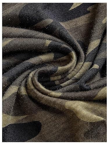 SOLY HUX Women's Y2k Camo Tube Mini Dress Strapless Sleeveless Layered Ruffle A Line Going Out Party Dresses thumbnail 2