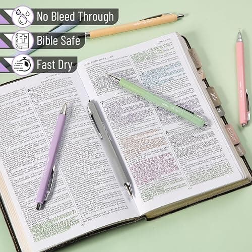 Mr. Pen- Assorted Color Bible Journaling Pens, No Bleed, 12 Pack thumbnail 4