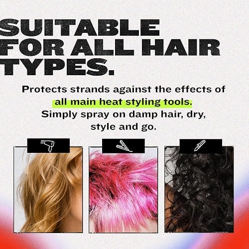 TIGI Bed Head Some Like It Hot, Spray termoprotettore per tutti i tipi di capelli, Prodotto anticrespo per stirare, arricciare e asciugare capelli, 100ml thumbnail 6