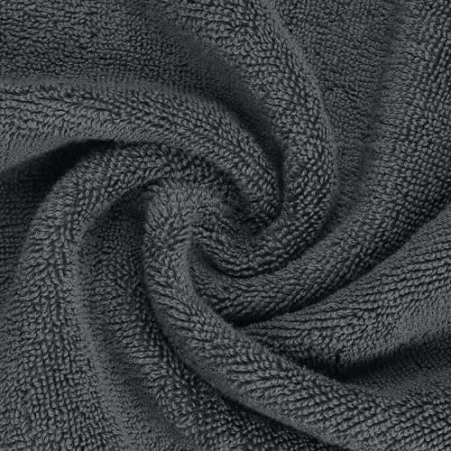Utopia Towels 6 Piece Premium Hand Towels Set, 16 by 28 inches, 100% Ring Spun Cotton, Lightweight and Highly Absorbent Towels for Bathroom, Travel, Camp, Hotel, and Spa, Grey - 6 Pack - Grey thumbnail 7
