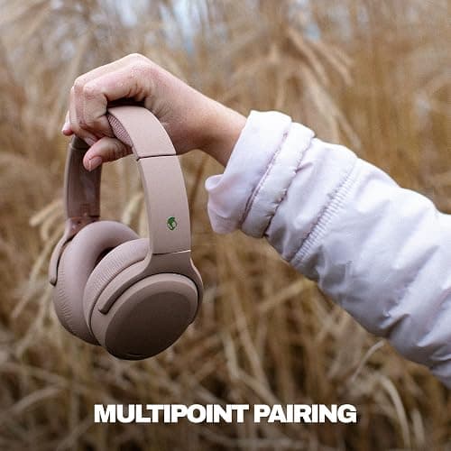 Skullcandy Crusher ANC 2 Wireless Over-Ear Bluetooth Headphones with Multi-Sensory Bass, Active Noise Cancelling, Up to 60 Hours Battery, Microphone for iPhone Android - Primer thumbnail 6