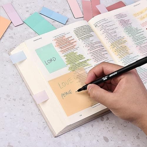 Mr. Pen- Bible Journaling Kit, Bible Study Supplies, No Bleed Bible Highlighters and Pens No Bleed, Christmas Gift thumbnail 6