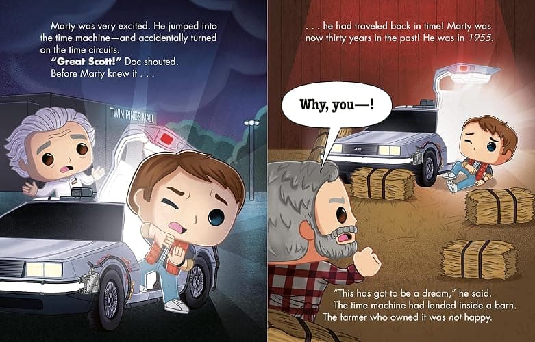 Back to the Future (Funko Pop!) (Little Golden Book) thumbnail 4